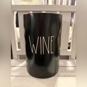Rae Dunn Black Wine Holder